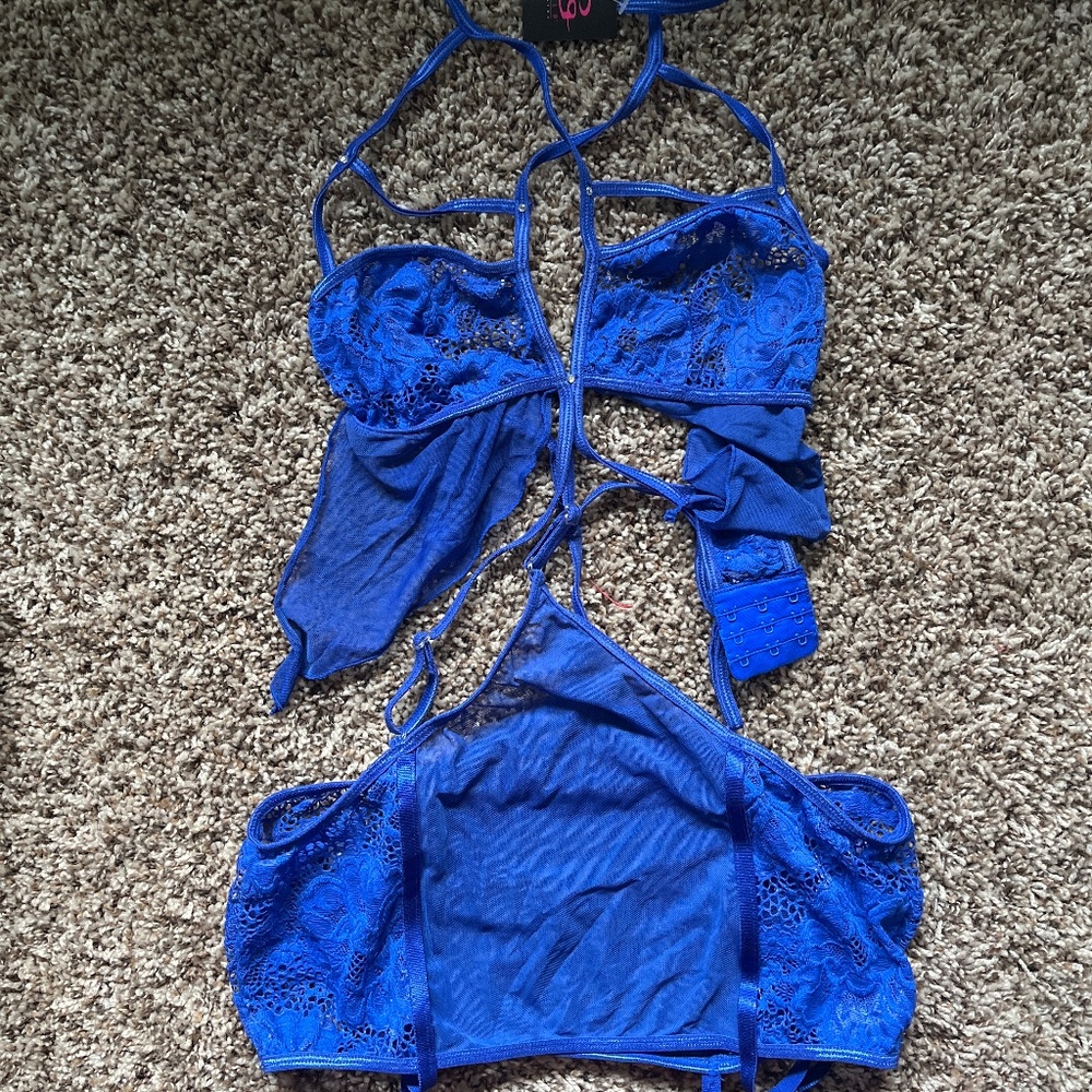 Blue Lingerie